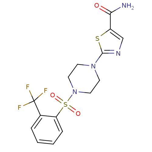 Chemical structure of BindingDB Monomer ID 50312681