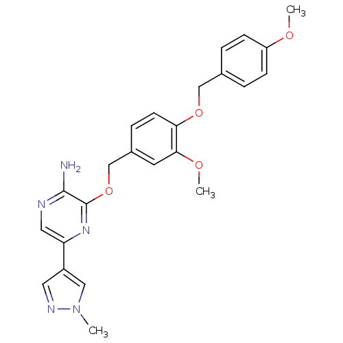 Chemical structure of BindingDB Monomer ID 50312740