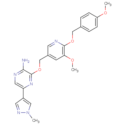 Chemical structure of BindingDB Monomer ID 50312742