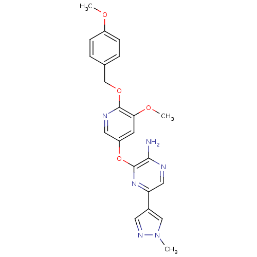 Chemical structure of BindingDB Monomer ID 50312743
