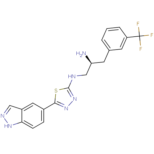Chemical structure of BindingDB Monomer ID 50312747