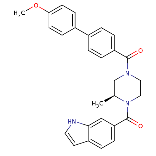 Chemical structure of BindingDB Monomer ID 50312767