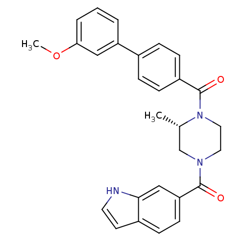 Chemical structure of BindingDB Monomer ID 50312782