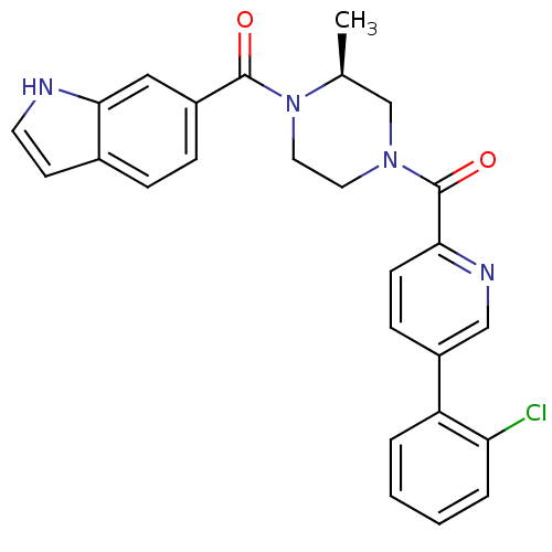 Chemical structure of BindingDB Monomer ID 50312790