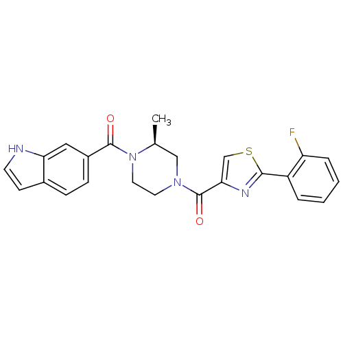 Chemical structure of BindingDB Monomer ID 50312791