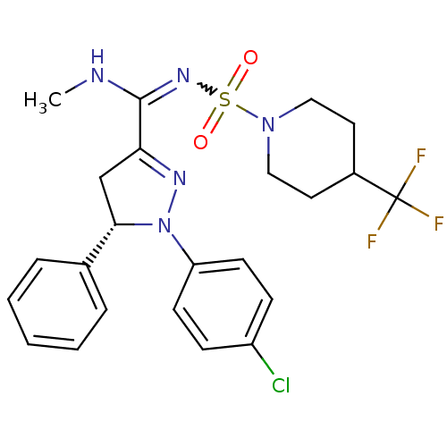 Chemical structure of BindingDB Monomer ID 50312821