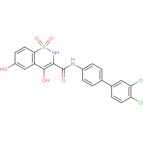 Chemical structure of BindingDB Monomer ID 50313215