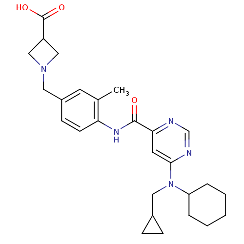 Chemical structure of BindingDB Monomer ID 50313312