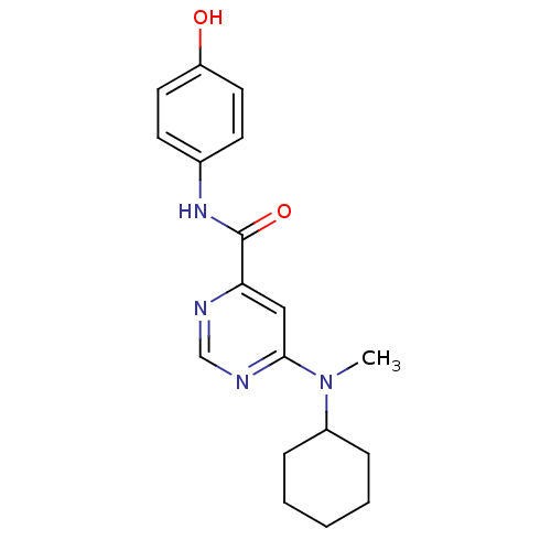Chemical structure of BindingDB Monomer ID 50313320