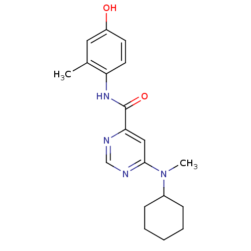 Chemical structure of BindingDB Monomer ID 50313321