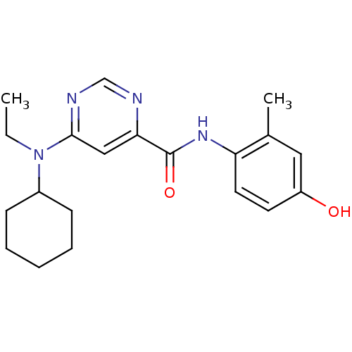 Chemical structure of BindingDB Monomer ID 50313322
