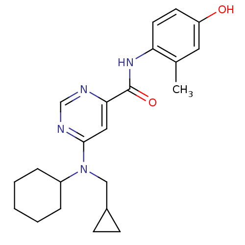 Chemical structure of BindingDB Monomer ID 50313323