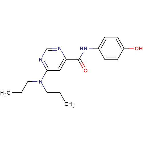 Chemical structure of BindingDB Monomer ID 50313324