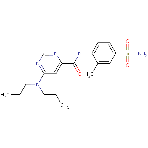 Chemical structure of BindingDB Monomer ID 50313340