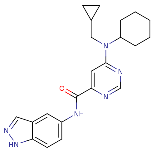 Chemical structure of BindingDB Monomer ID 50313350
