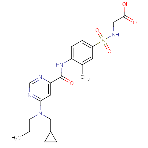 Chemical structure of BindingDB Monomer ID 50313356