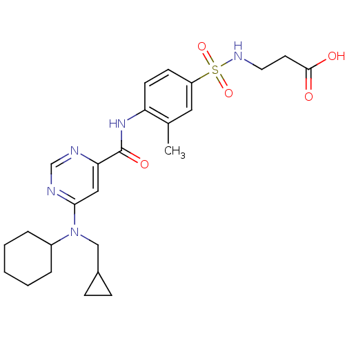 Chemical structure of BindingDB Monomer ID 50313357