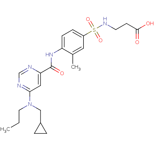 Chemical structure of BindingDB Monomer ID 50313358