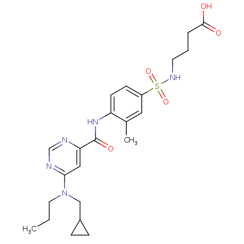 Chemical structure of BindingDB Monomer ID 50313360