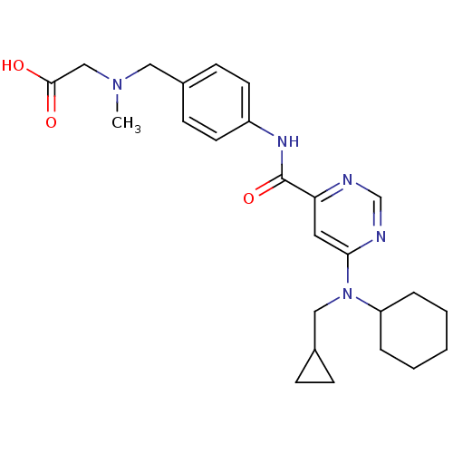 Chemical structure of BindingDB Monomer ID 50313362