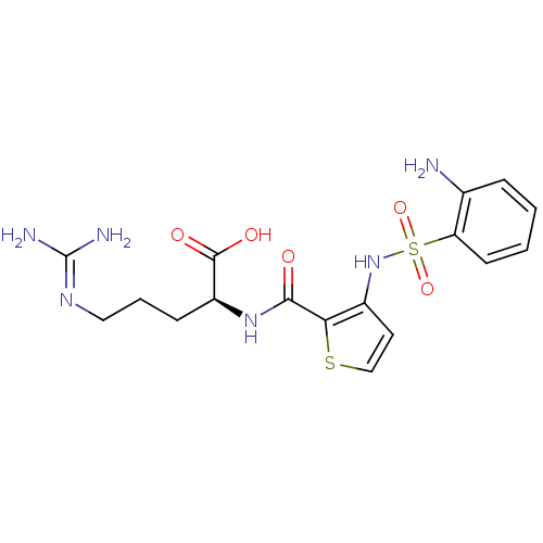 Chemical structure of BindingDB Monomer ID 50313486