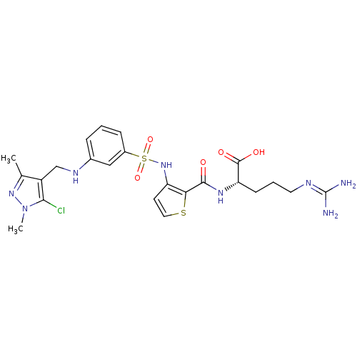 Chemical structure of BindingDB Monomer ID 50313494