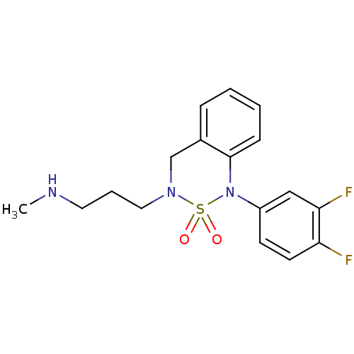 Chemical structure of BindingDB Monomer ID 50313540