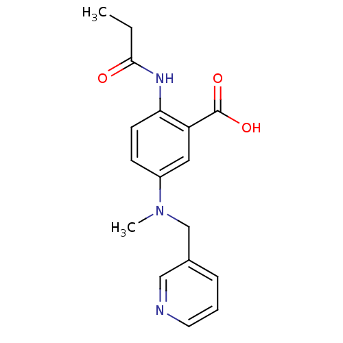 Chemical structure of BindingDB Monomer ID 50313602