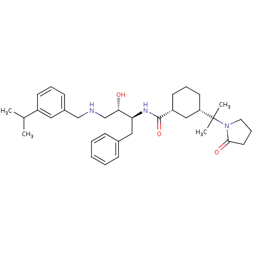 Chemical structure of BindingDB Monomer ID 50313805