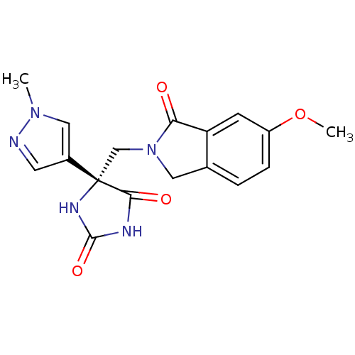 Chemical structure of BindingDB Monomer ID 50313844