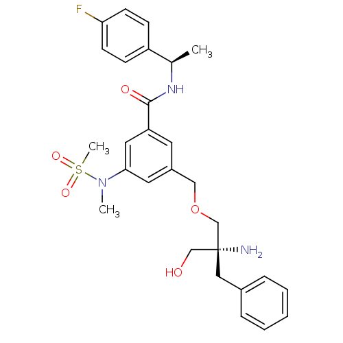 Chemical structure of BindingDB Monomer ID 50313889