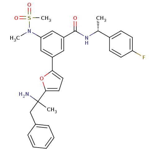 Chemical structure of BindingDB Monomer ID 50313895