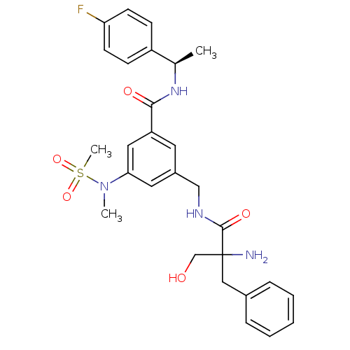 Chemical structure of BindingDB Monomer ID 50313899