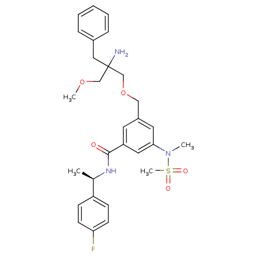 Chemical structure of BindingDB Monomer ID 50313904