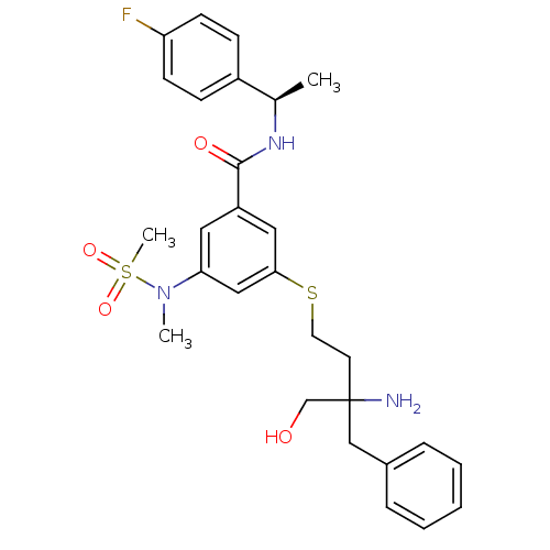 Chemical structure of BindingDB Monomer ID 50313906