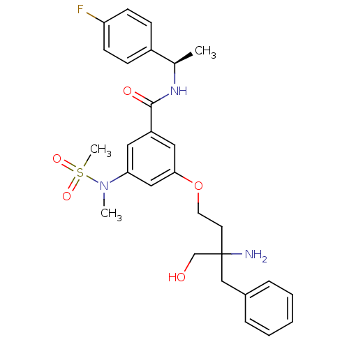 Chemical structure of BindingDB Monomer ID 50313908