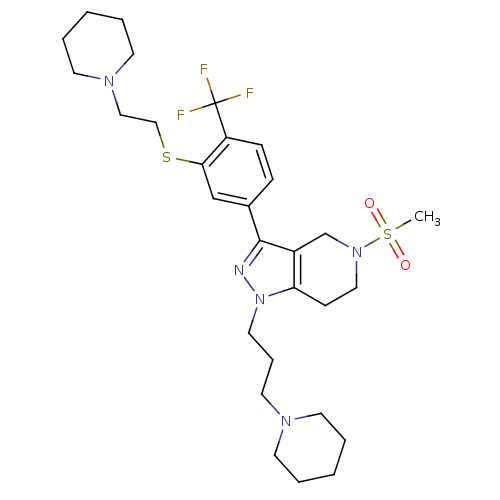 Chemical structure of BindingDB Monomer ID 50314175