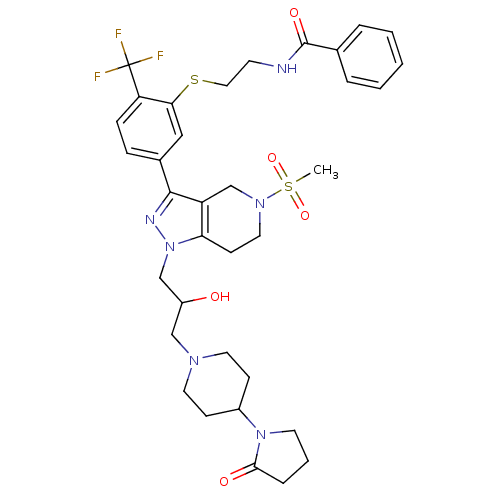 Chemical structure of BindingDB Monomer ID 50314177