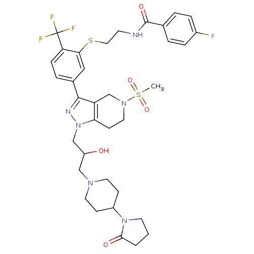 Chemical structure of BindingDB Monomer ID 50314179