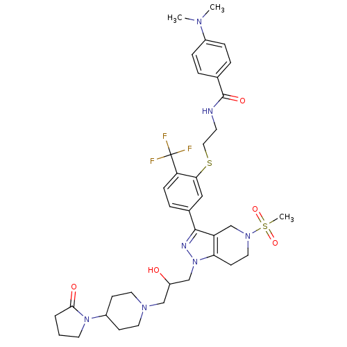 Chemical structure of BindingDB Monomer ID 50314180
