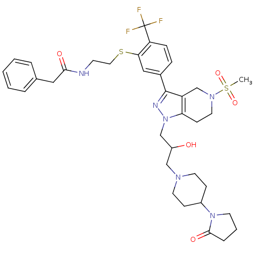 Chemical structure of BindingDB Monomer ID 50314181