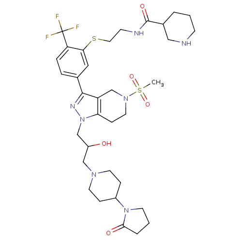 Chemical structure of BindingDB Monomer ID 50314182