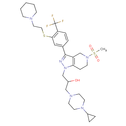 Chemical structure of BindingDB Monomer ID 50314188