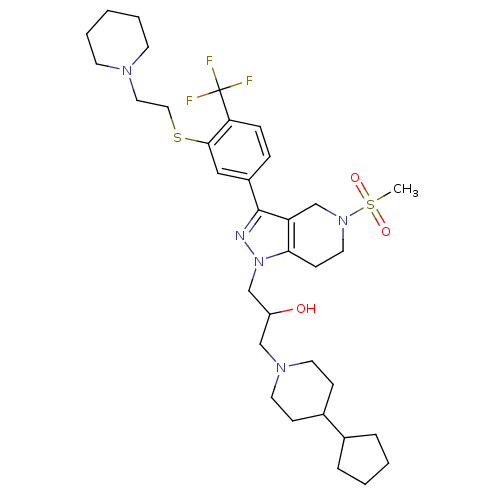 Chemical structure of BindingDB Monomer ID 50314189