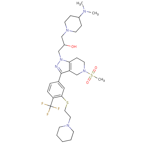 Chemical structure of BindingDB Monomer ID 50314190