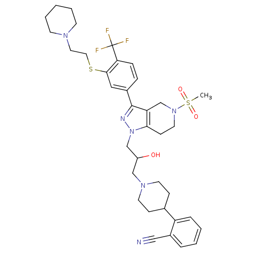 Chemical structure of BindingDB Monomer ID 50314191