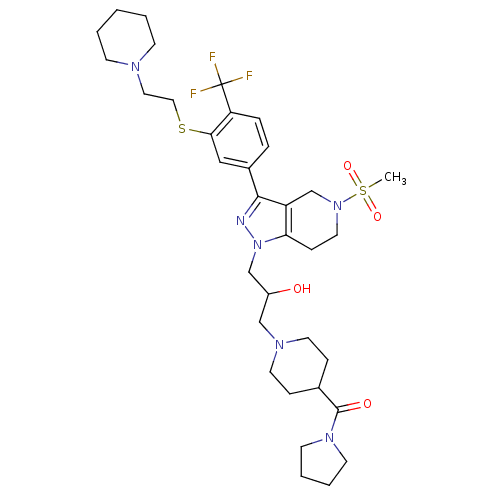 Chemical structure of BindingDB Monomer ID 50314193
