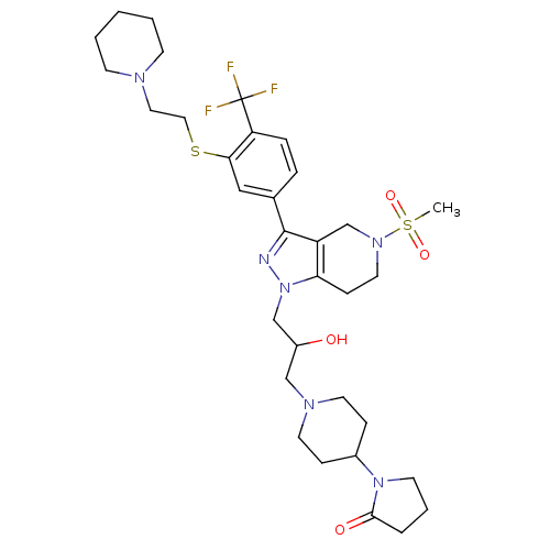 Chemical structure of BindingDB Monomer ID 50314194