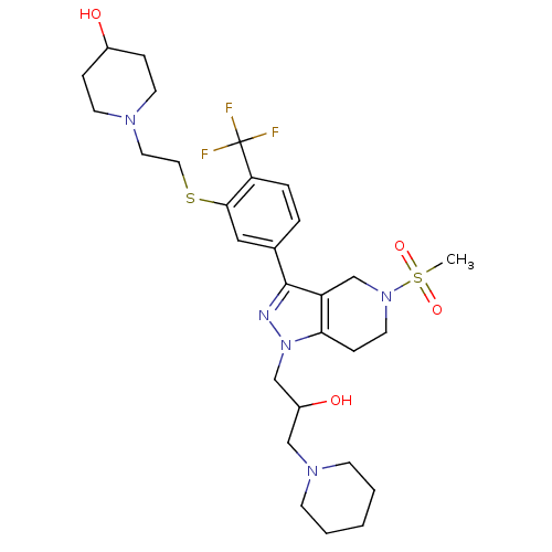 Chemical structure of BindingDB Monomer ID 50314199