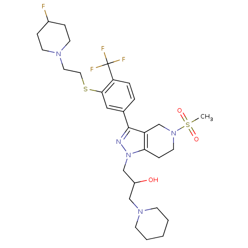 Chemical structure of BindingDB Monomer ID 50314200